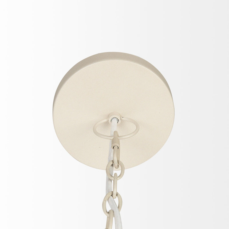 Six Tier Hanging Chandelier - Light Brown