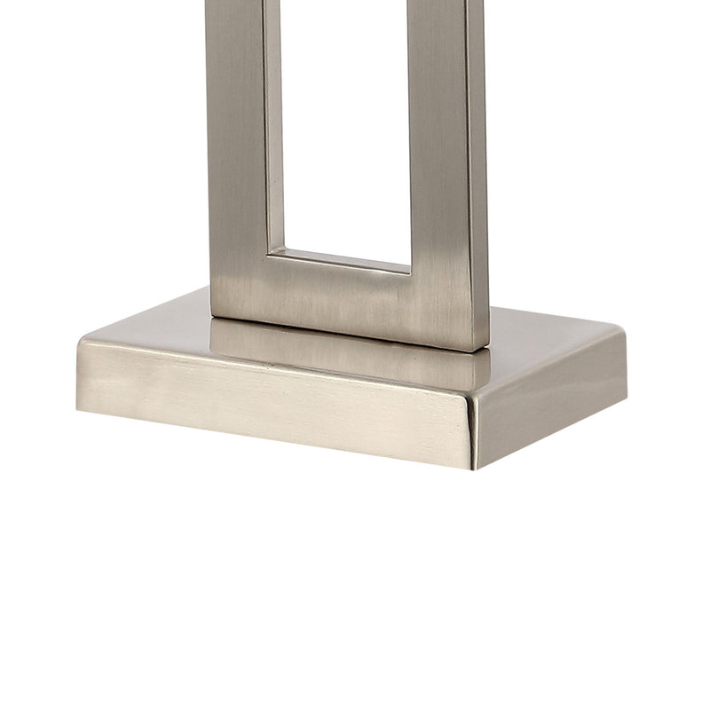 Table Lamps With Shades (Set of 2) - Nickel