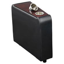 Load image into Gallery viewer, Nseluka - Upholstered Wedge Console For Home Theater With Cupholders - Black
