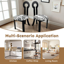 Load image into Gallery viewer, Key Design, Dining Chairs (Set of 2) - White / Black
