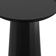 Load image into Gallery viewer, Round End Table Solid Wood - Black

