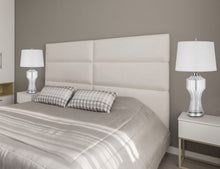 Load image into Gallery viewer, Glass Table Lamp With Empire Shade - Clear White

