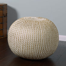 Load image into Gallery viewer, Cotton Ottoman - Gold
