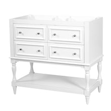 Load image into Gallery viewer, Modern Bathroom Vanity Cabinet With 4 Drawers
