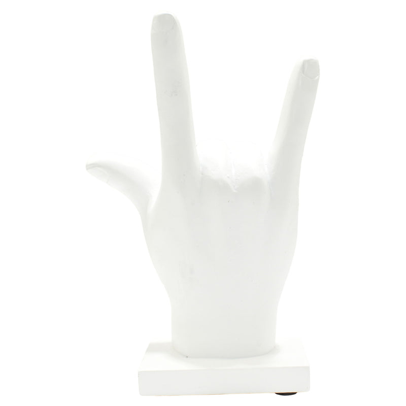 Hand Tabletop Sculpture (568386) - White