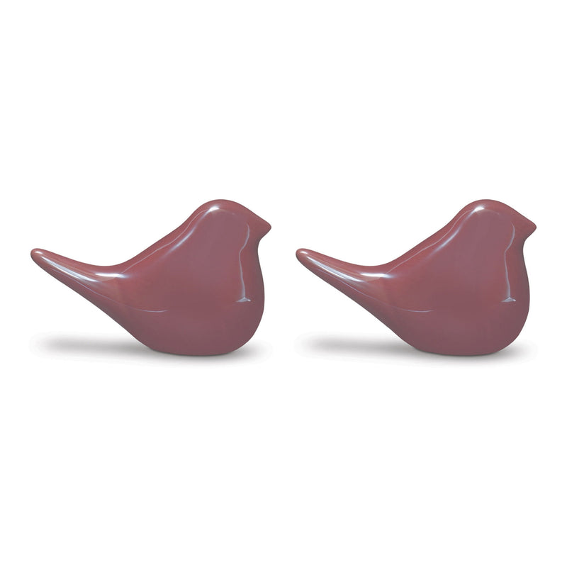 Porcelain Figurine Tabletop Sculpture (Set of 2) - Brown