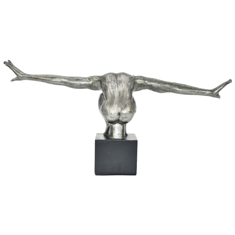 Man Tabletop Sculpture (568371) - Pewter