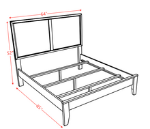 Load image into Gallery viewer, ACME Madison Queen Bed in Espresso 19570Q
