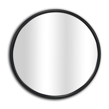 Load image into Gallery viewer, 20" Metal Round Accent Mirror - Black
