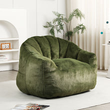 Load image into Gallery viewer, Beanbag Chair, Beanbag Sofa Chair With Armrests Stuffed High Density Foam

