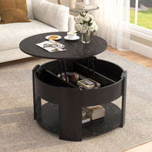 Load image into Gallery viewer, Round Lift Top Coffee Table With Hidden Storage
