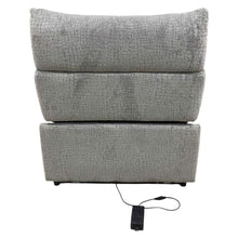 Load image into Gallery viewer, Fullar - Modular Power Motion Armless Recliner - Light Gary Chenille
