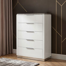 Load image into Gallery viewer, Jazz - 5 Drawer Chest - White
