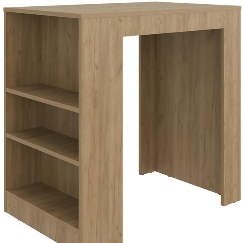 Wood Kitchen Island - Beige