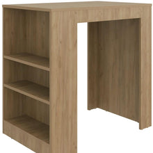 Load image into Gallery viewer, Wood Kitchen Island - Beige
