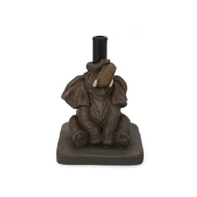 Load image into Gallery viewer, Charming Elephant Umbrella Base With Concrete Design - Gray

