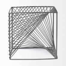 Load image into Gallery viewer, Cube Tabletop Sculpture - Silver
