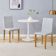 Load image into Gallery viewer, Modern Dining Chairs With Metal Legs
