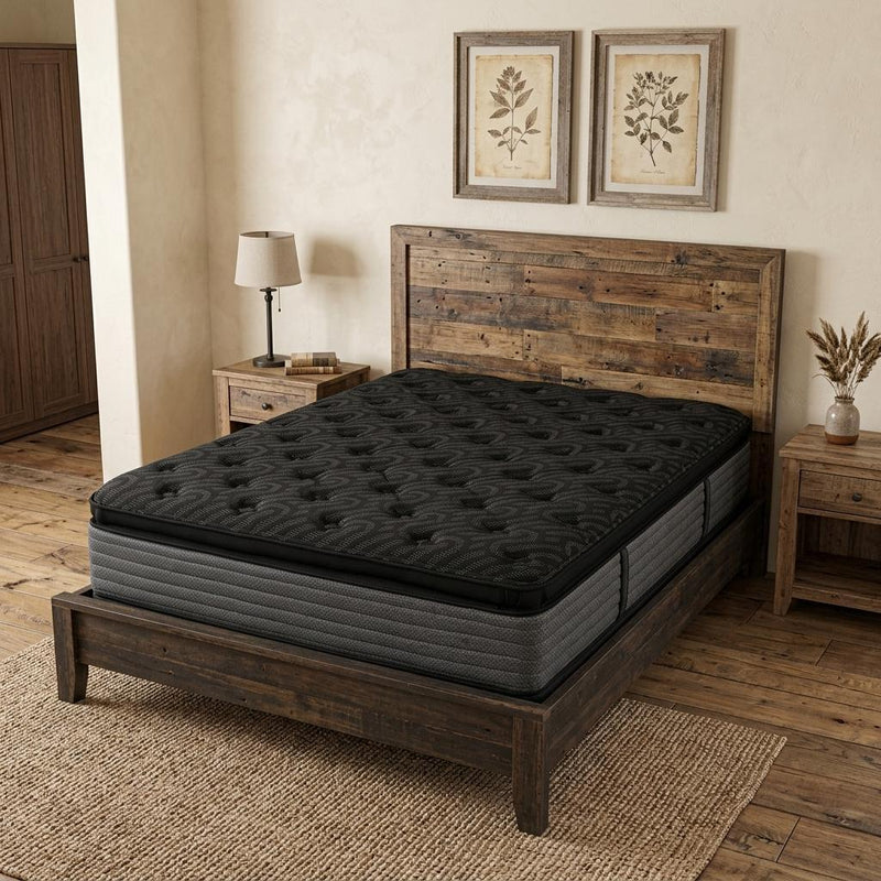 Copper Infused Gel Memory Foam Ultra Plush Hybrid Mattress - King