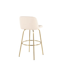 Load image into Gallery viewer, Toriano - Contemporary Fixed Height Barstool With Swivel And Round Footrest (Set of 2)
