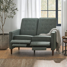 Load image into Gallery viewer, Manville - Contemporary Tufted Loveseat Pushback Recliner

