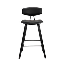 Load image into Gallery viewer, 29" Iron Low Back Bar Height Bar Chair - Black
