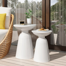 Load image into Gallery viewer, Serenita - Outdoor Side Tables With Flared Design (Set of 2)
