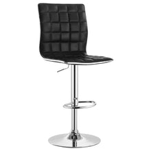 Load image into Gallery viewer, Waffle - Adjustable Bar Stool (Set of 2) - Black

