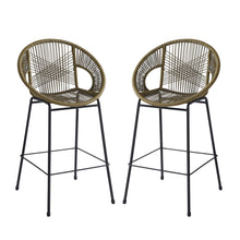 Load image into Gallery viewer, Ferrara - Outdoor Patio Barstool (Set of 2)
