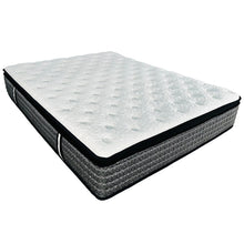 Load image into Gallery viewer, 14" Premium Hybrid Mattress In A Box Plush Gel Memory Foam Top With Cooling Technology - Gray / White - Queen

