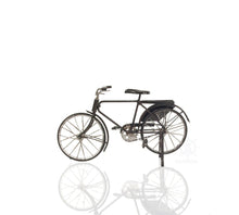 Load image into Gallery viewer, Hand Painted Bicycle Sculpture - Gray
