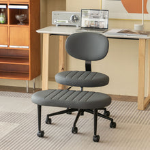 Load image into Gallery viewer, Ergonomic Cross Legged Office Chair With Back Support
