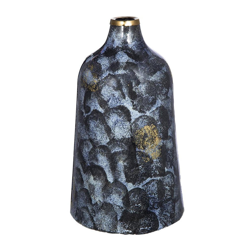 Abstract Bud Table Vase (574236) - Blue / Gold