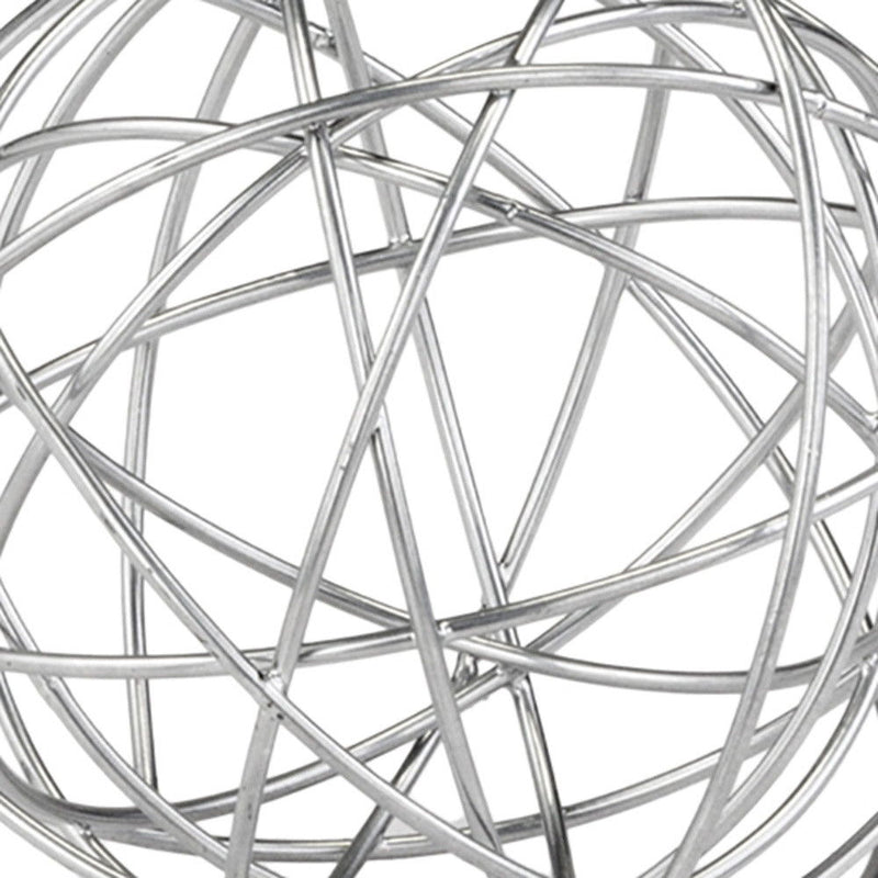 Large Wire Sphere - Silver