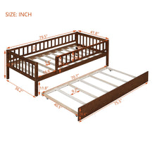 Load image into Gallery viewer, Multi Functional Wooden Daybed Bed
