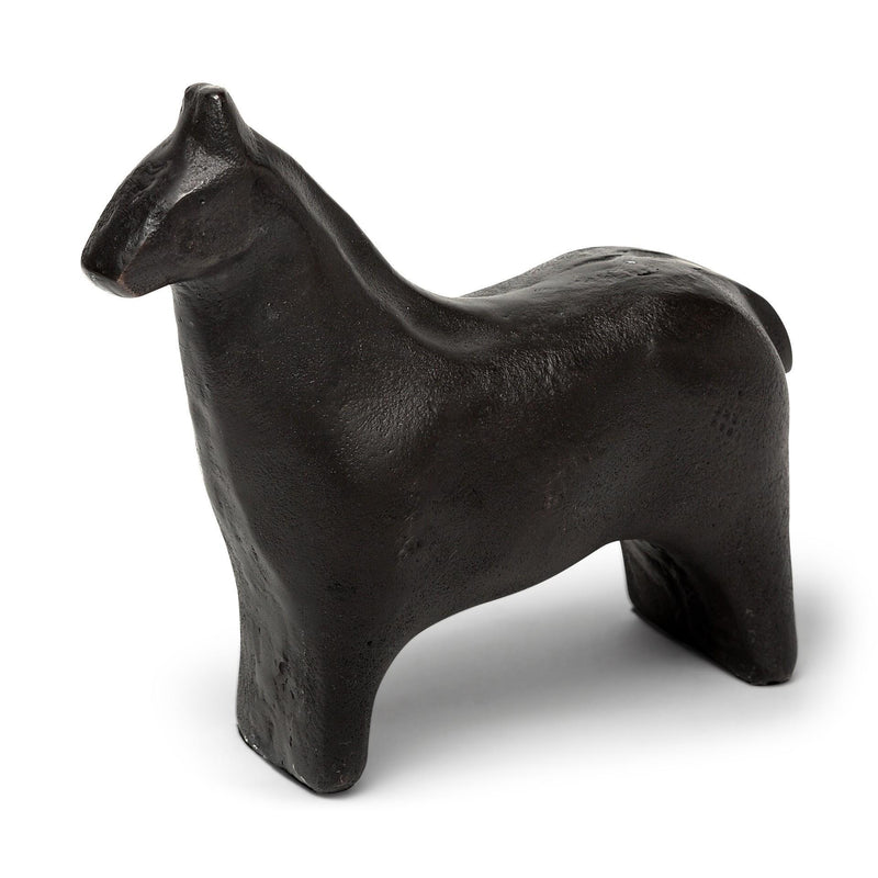 Metal Horse Tabletop Sculpture - Gold