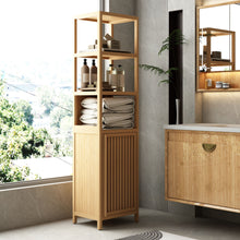 Load image into Gallery viewer, Storage Cabinet With Tall Tower, Multifunctional For Bathroom
