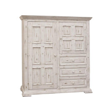 Load image into Gallery viewer, Solid Wood Three Drawer Gentlemans Chest - White
