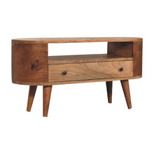 Load image into Gallery viewer, Solid Wood Enclosed Storage Entertainment Center (720011) - Brown
