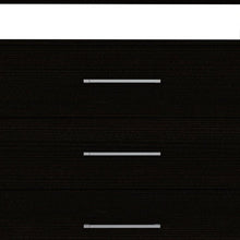 Load image into Gallery viewer, Four Drawer Dresser With Open Shelf - Black
