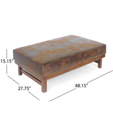 Load image into Gallery viewer, Temzyl - Mid Century Modern Microfiber Ottoman

