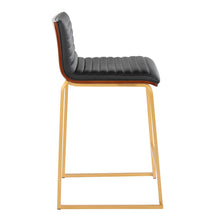 Load image into Gallery viewer, Mason Mara - Contemporary Design Fixed Height Counter Stool (Set of 2)
