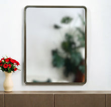 Load image into Gallery viewer, 39" Solid Framed Accent Mirror - Dark Brown
