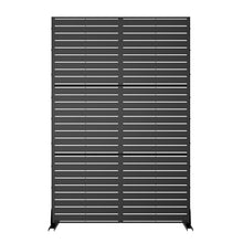 Load image into Gallery viewer, Three Panel Screen Room Divider (720023) - Black
