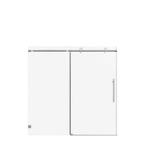 Load image into Gallery viewer, Frameless Single Sliding Soft Close Shower Doors, 5/16" Sgcc Tempered Glass
