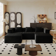 Load image into Gallery viewer, Compression Sofa With 2 Ottomans
