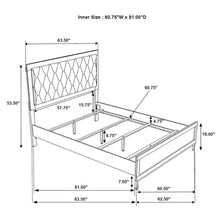Load image into Gallery viewer, Taraval - Queen Upholstered Panel Bed - White
