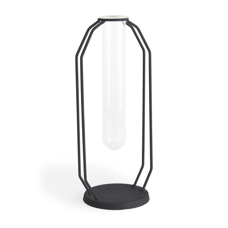 Table Vase (608697) - Black / Clear