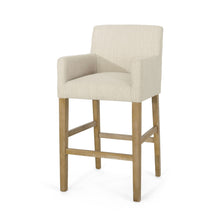 Load image into Gallery viewer, Serenitia - Upholstered Counter Chair With Straight Arm
