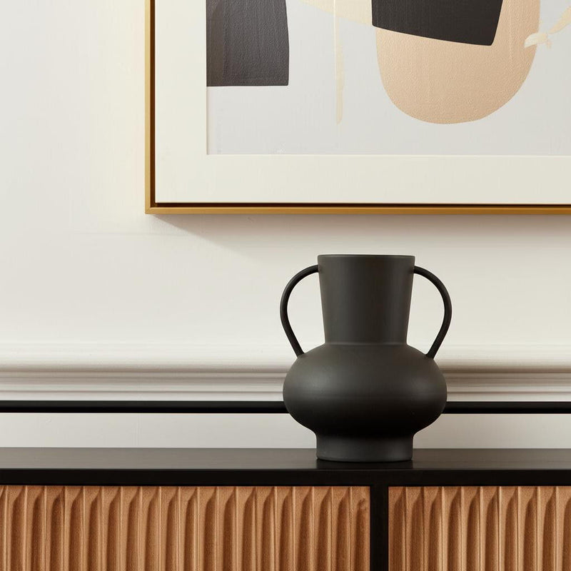 Amphora Table Vase (608321) - Black